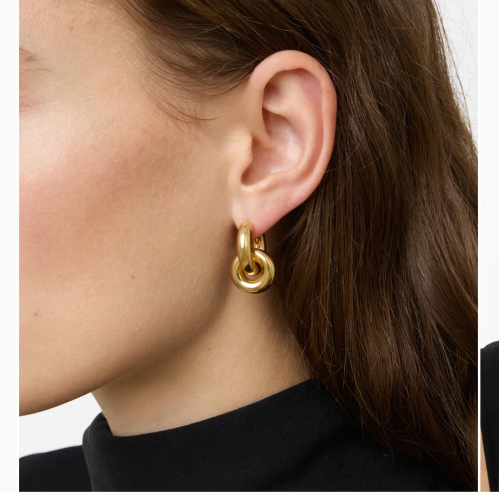 Lie Studio Esther Earrings, gold